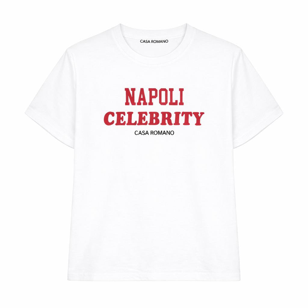T-Shirt “Napoli Celebrity” – Limited Edition | First Drop Casa Romano
