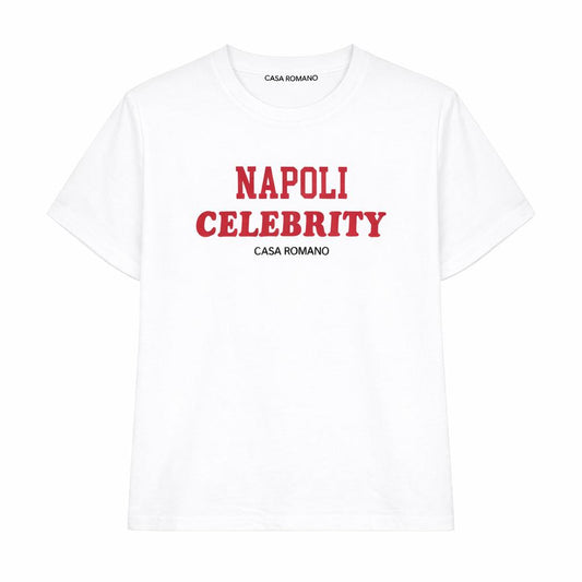 T-Shirt “Napoli Celebrity” – Limited Edition | First Drop Casa Romano